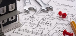 home remodeling plan and tools