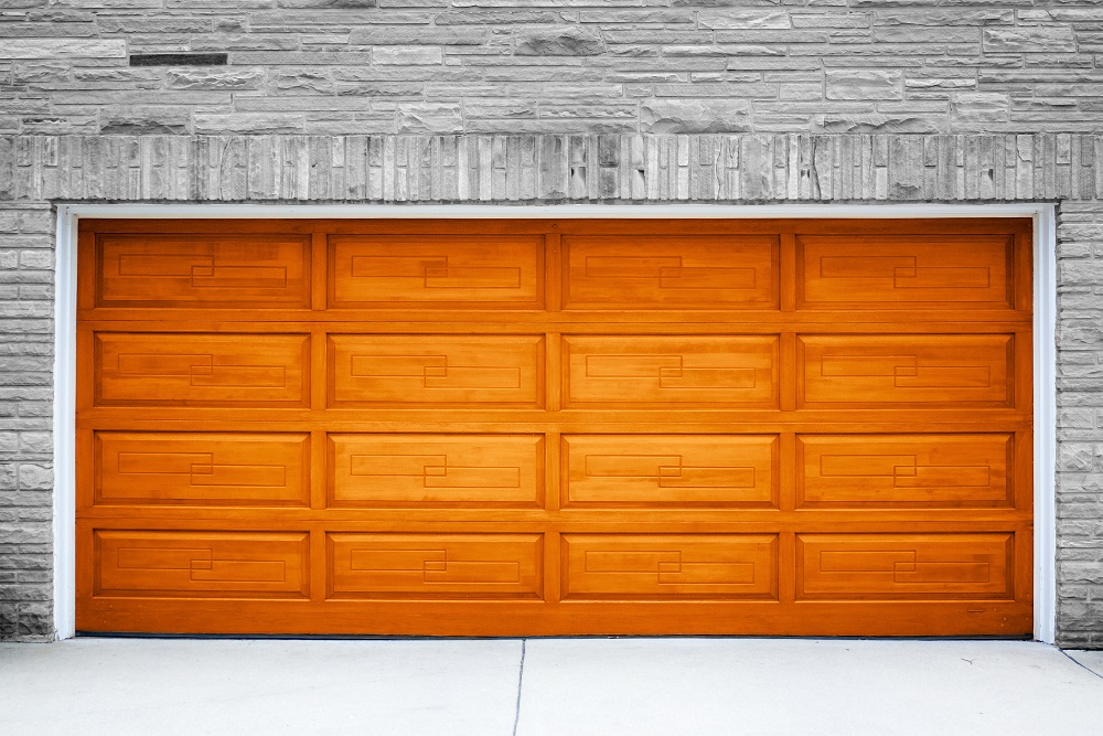 Brown Garage Door