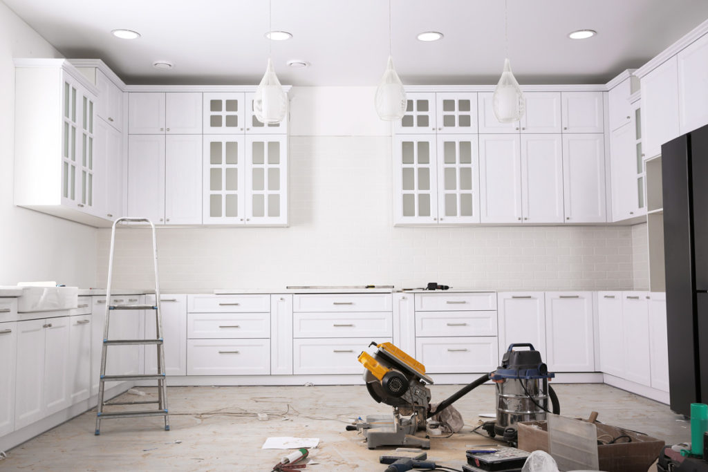 A kitchen remodeling in El Paso.